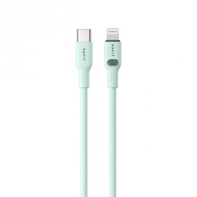 Kabel Havit Typ C-Lightning CB6281 1.0m (zielony)