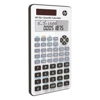 HP Kalkulator naukowy biurowy HP 10SPLUS/INT BX, 240 funkcji, 147x77x24mm, biały