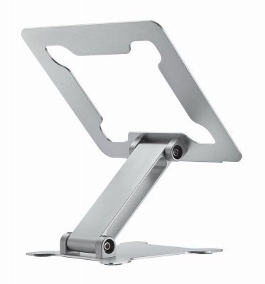 GEMBIRD SKŁADANA PODSTAWKA POD NOTEBOOKA 15,6&quot; SREBRNA