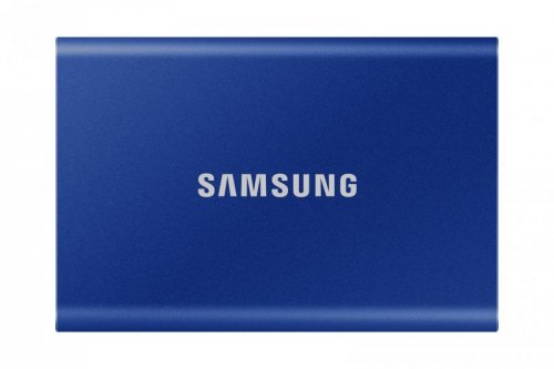 Dysk zewnętrzny SSD Samsung T7 (1TB; USB 3.2; niebieski; MU-PC1T0H/WW)