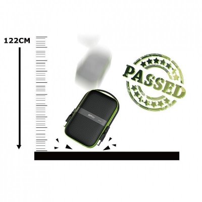 Dysk zewnętrzny Silicon Power Armor A60 SP040TBPHDA60S3K (4 TB ; 2.5&quot;; USB 3.1; 5400 obr/min)