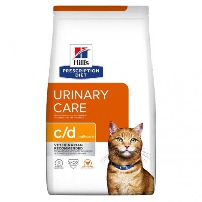Hill&#039;s PD c/d urinary care, chicken, dla kota 3 kg