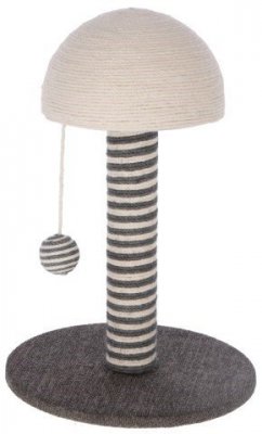 KERBL Drapak dla kota Funghi, szary/biały, 42 cm