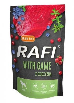 Dolina Noteci Rafi dziczyzna,borówka,żurawina 500g
