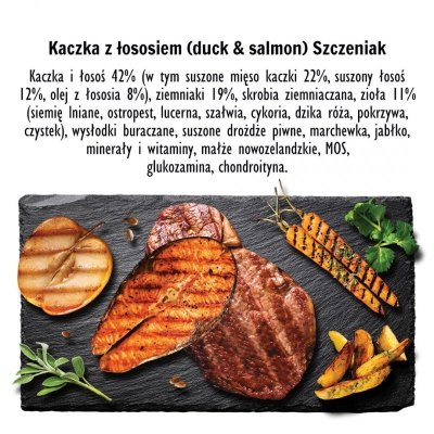 Paka Zwierzaka Seventh Heaven Kaczka z łososiem PUPPY &#039;&#039;S&#039;&#039; 1,5kg