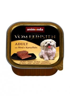 ANIMONDA Vom Feinsten Classic wołowina i ziemniaki - mokra karma dla psa - 150g