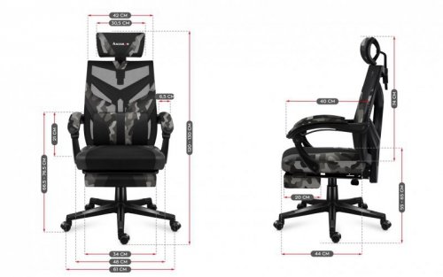 Fotel gamingowy Huzaro Combat 5.0 Camo