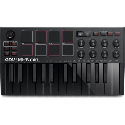 AKAI MPK MINI 3 BLACK - Mini klawiatura sterująca