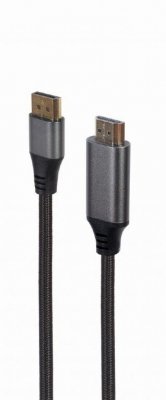 GEMBIRD KABEL DISPLAYPORT M -&gt; HDMI M/M 4K, 1.8M
