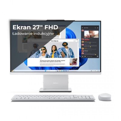 Lenovo IdeaCentre AIO 27IRH9 i7-13620H 27&quot; FHD IPS 350nits AG 16GB DDR5 5200 SSD512 Intel UHD Graphics Win11 Cloud Grey
