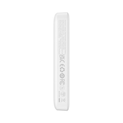 Powerbank Baseus Magnetic Mini Air Wireless 10000mAh 20W+kabel USB C-USB C (biały)