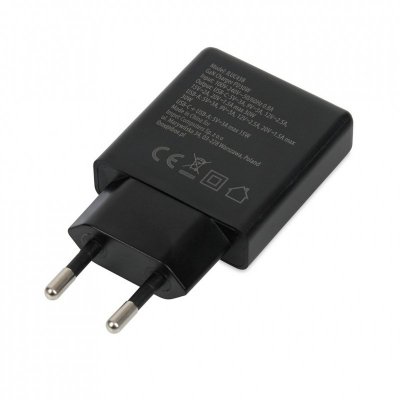 IBOX ŁADOWARKA UNIWERSALNA C-43 GAN PD30W SLIM USB A+C BLACK