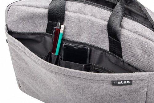 Natec Torba Mustela 15,6&quot; szara