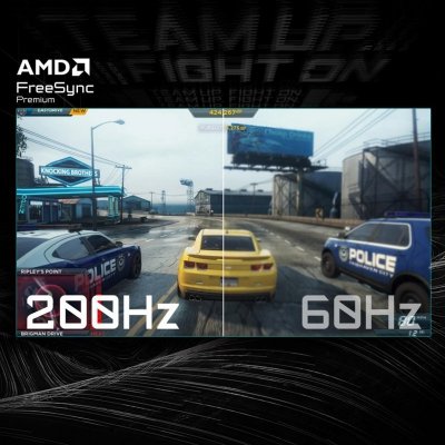 MONITOR GIGABYTE LED 24,5” GS25F2 200Hz