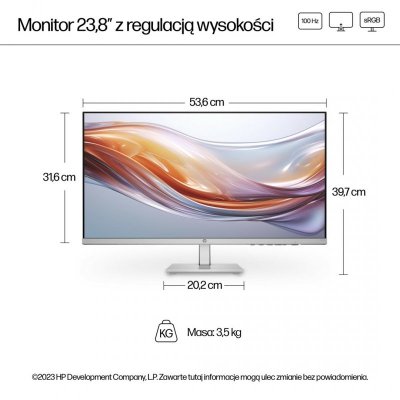 MONITOR HP LED IPS 23,8&quot; 524sh (94C19E9) 100Hz