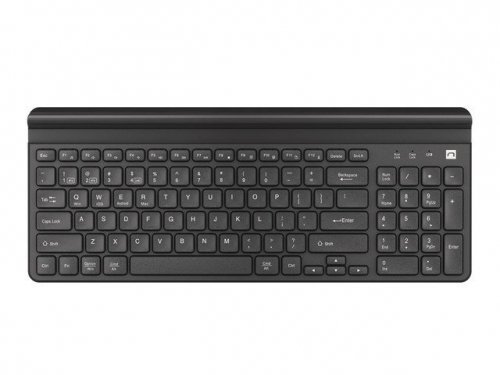 NATEC KLAWIATURA BEZPRZEWODOWA FELIMARE US SLIM BLUETOOTH+2.4GHZ UCHWYT NA TABLET/SMARTFON NKL-1973