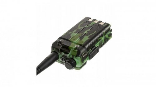 Krótkofalówka Baofeng UV-5R HTQ Camo, Radiotelefon Walkie Talkie Skaner Kamuflaż
