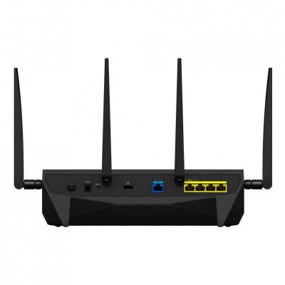 Synology Router RT2600ac, WiFi 5, IEEE 802.11a/b/g/n/ac, 3x 1GbE + 4x 1GbE(Dual WAN), 1xUSB 3.0, 1xUSB 2.0, 1x SD card reader