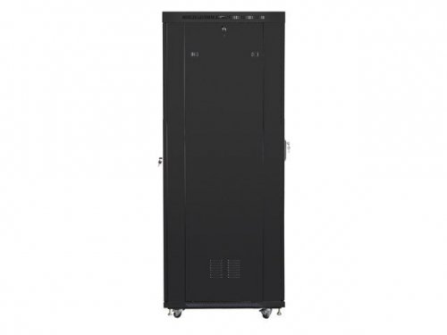 LANBERG SZAFA STOJĄCA RACK 19&quot; 42U 600X1000 DRZWI SZKLANE LCD CZARNA FF01-6042-12BL (FLAT PACK)