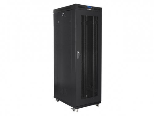LANBERG SZAFA STOJĄCA RACK 19&quot; 42U 800X1200 DRZWI PERFOROWANE LCD CZARNA (FLAT PACK) FF01-8242-23BL