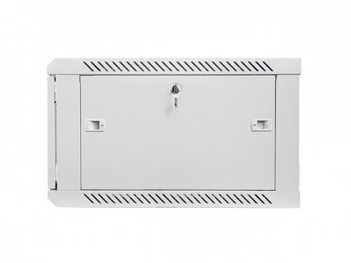 Szafa jednosekcyjna Lanberg WF01-6606-10S (6U; 368mm / 600mm / 600 mm; wisząca; Szklane; 19&#039;&#039;; kolor szary)