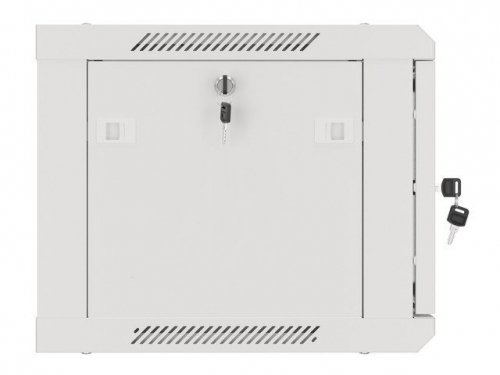 LANBERG SZAFA WISZĄCA RACK 19&quot; 6U 600X450 DRZWI METALOWE SZARA (FLAT PACK) WF01-6406-00S