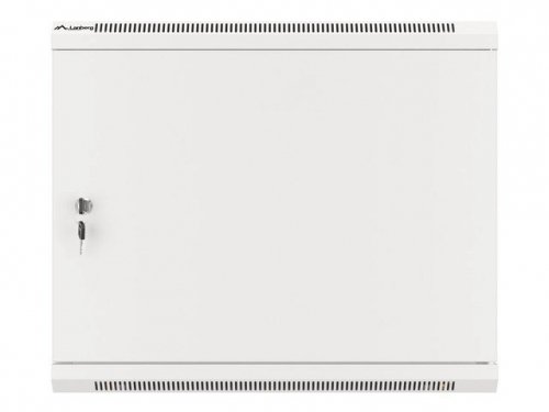 LANBERG SZAFA WISZĄCA RACK 19&quot; 9U 600X450 DRZWI METALOWE SZARA (FLAT PACK) WF01-6409-00S