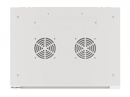 LANBERG SZAFA WISZĄCA RACK 19&quot; 9U 600X450 DRZWI METALOWE SZARA (FLAT PACK) WF01-6409-00S