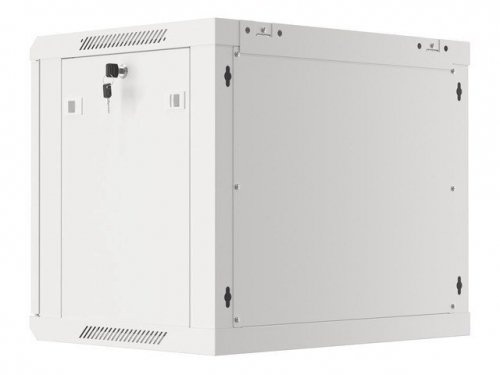 LANBERG SZAFA WISZĄCA RACK 19&quot; 9U 600X450 DRZWI METALOWE SZARA (FLAT PACK) WF01-6409-00S