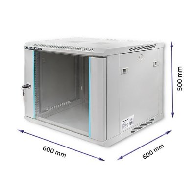 QOLTEC SZAFA RACK 19&quot; | 9U | 600X500X600