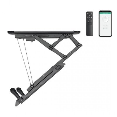 MACLEAN UCHWYT DO TV ELEKTRYCZNY SUFITOWY 32&quot;-70&quot; 35KG MC-880T