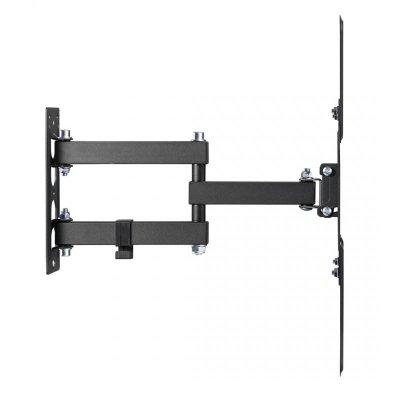 MACLEAN UCHWYT DO TV LUB MONITORA, UNIWERSALNY, MAX VESA 400X400, 23-55&quot;, 30KG, CZARNY MC-701N