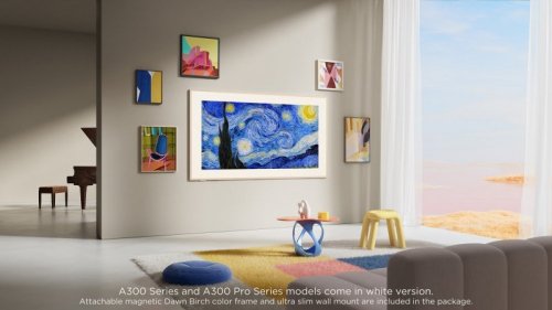 Telewizor TCL NXTFrame 75A300W QLED 75&#039;&#039; 4K Ultra HD 144Hz Google TV Dolby Vision IQ Biały