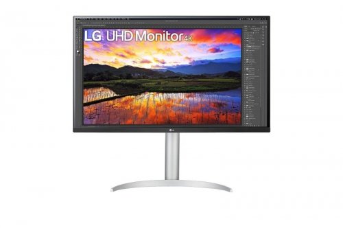 LG 32UP55NP-W monitor komputerowy 80 cm (31.5&quot;) 3840 x 2160 px 4K Ultra HD Biały