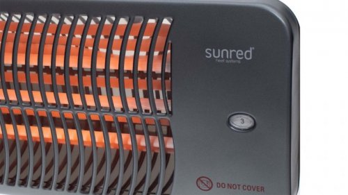 Sunred LUG-2000W grzejnik Zewnętrzna Czarny Grzejnik elektryczny kwarcowy