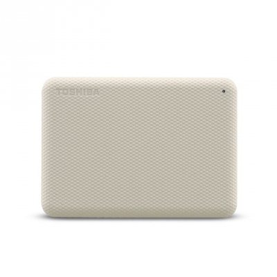 Toshiba Canvio Advance zewnętrzny dysk twarde 1 TB 2.5&quot; USB Typu-A 2.0/3.2 Gen 1 (3.1 Gen 1) Biały