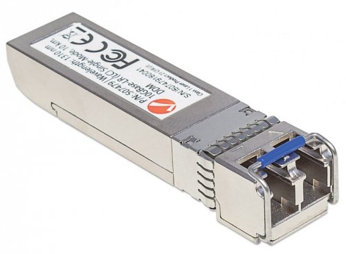 Intellinet 507479 moduł przekaźników sieciowych Swiatłowód 11100 Mbit/s SFP+ 1310 nm