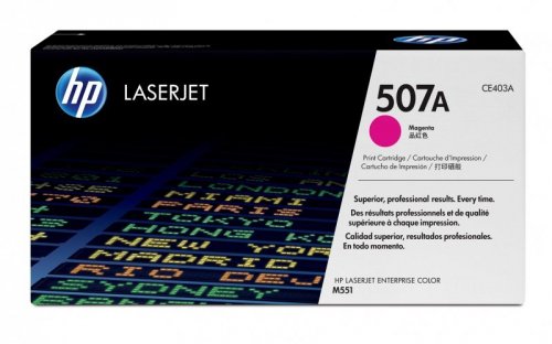 Toner HP czerwony HP 507A, HP507A=CE403A, 6000 str.