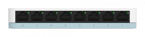 D-Link DGS-1008D/E łącza sieciowe Nie zarządzany Gigabit Ethernet (10/100/1000) Czarny