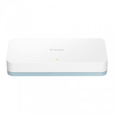 D-Link DGS-1008D/E łącza sieciowe Nie zarządzany Gigabit Ethernet (10/100/1000) Czarny