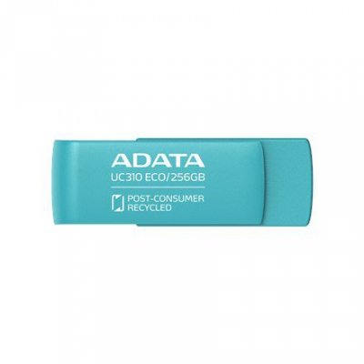 ADATA UC310 ECO pamięć USB 256 GB USB Typu-A 3.2 Gen 1 (3.1 Gen 1) Zielony
