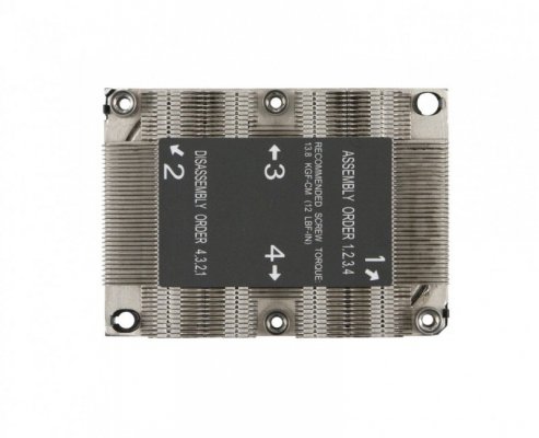 Supermicro SNK-P0067PS system chłodzenia komputerów Procesor Radiator
