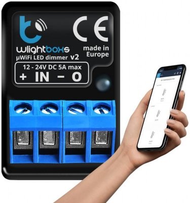 blebox wLightBoxS Bezprzewodowy Czarny