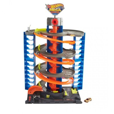 Hot Wheels City Zakręcony Megagaraż Zestaw GTT95