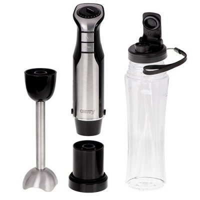 Camry CR 4615 Blender immersyjny Czarny, Stal nierdzewna 700 W