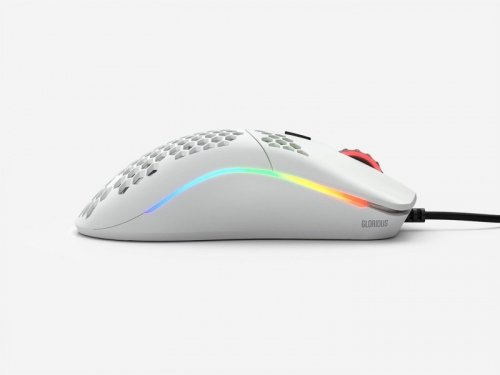 GLORIOUS MYSZ PC RACE MODEL O- GAMING WHITE MATOWA
