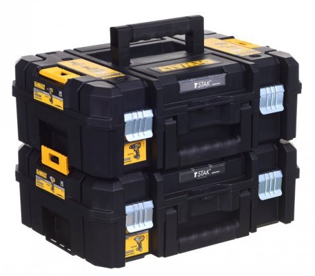 Zestaw combo DeWalt DCK2077P2T-QW Aku18V Wiertarko-wkrętarka DCD791 + Klucz udarowy DCF894 + 2 walizki systemowe TSTAK + 2 akumu