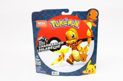 MEGA Pokémon GKY96 akcesorium do zabawek budowlanych Figurka budowlana Pomarańczowy