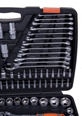 Zestaw kluczy 216el 1 1/2&quot;/3/8&quot;/1/4&quot;T58691 STHOR