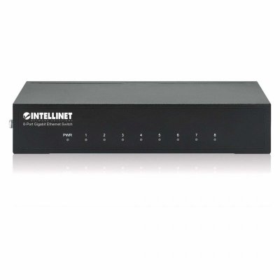 Intellinet 530347 łącza sieciowe Gigabit Ethernet (10/100/1000) Czarny